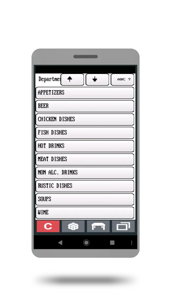 kassen tisch bestellsystem gastronomie android app - QOrder