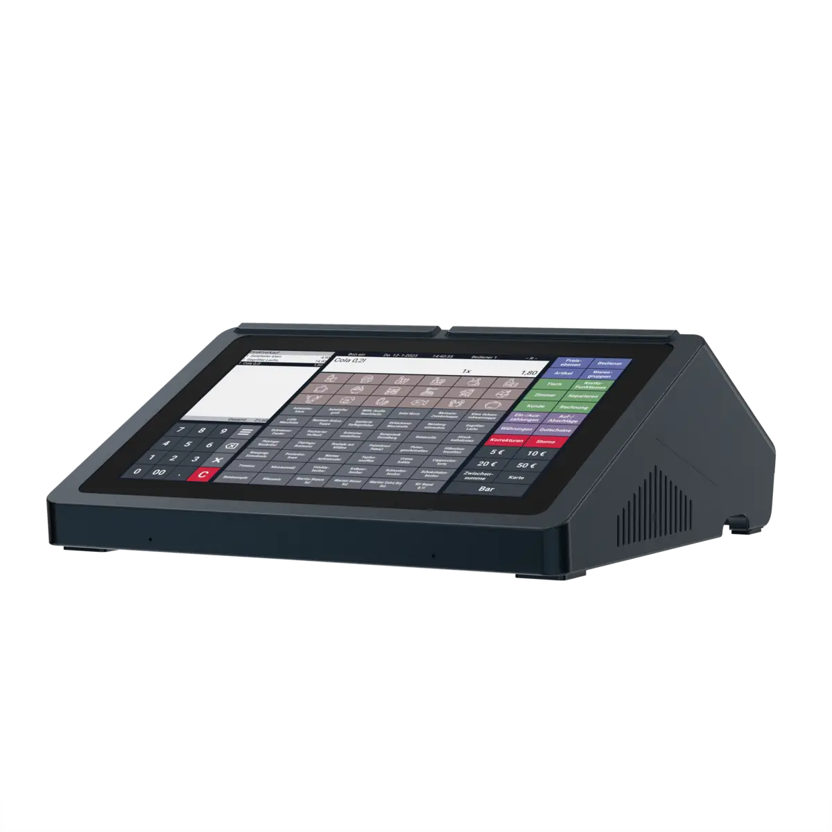 Android pos system QTouch9, right