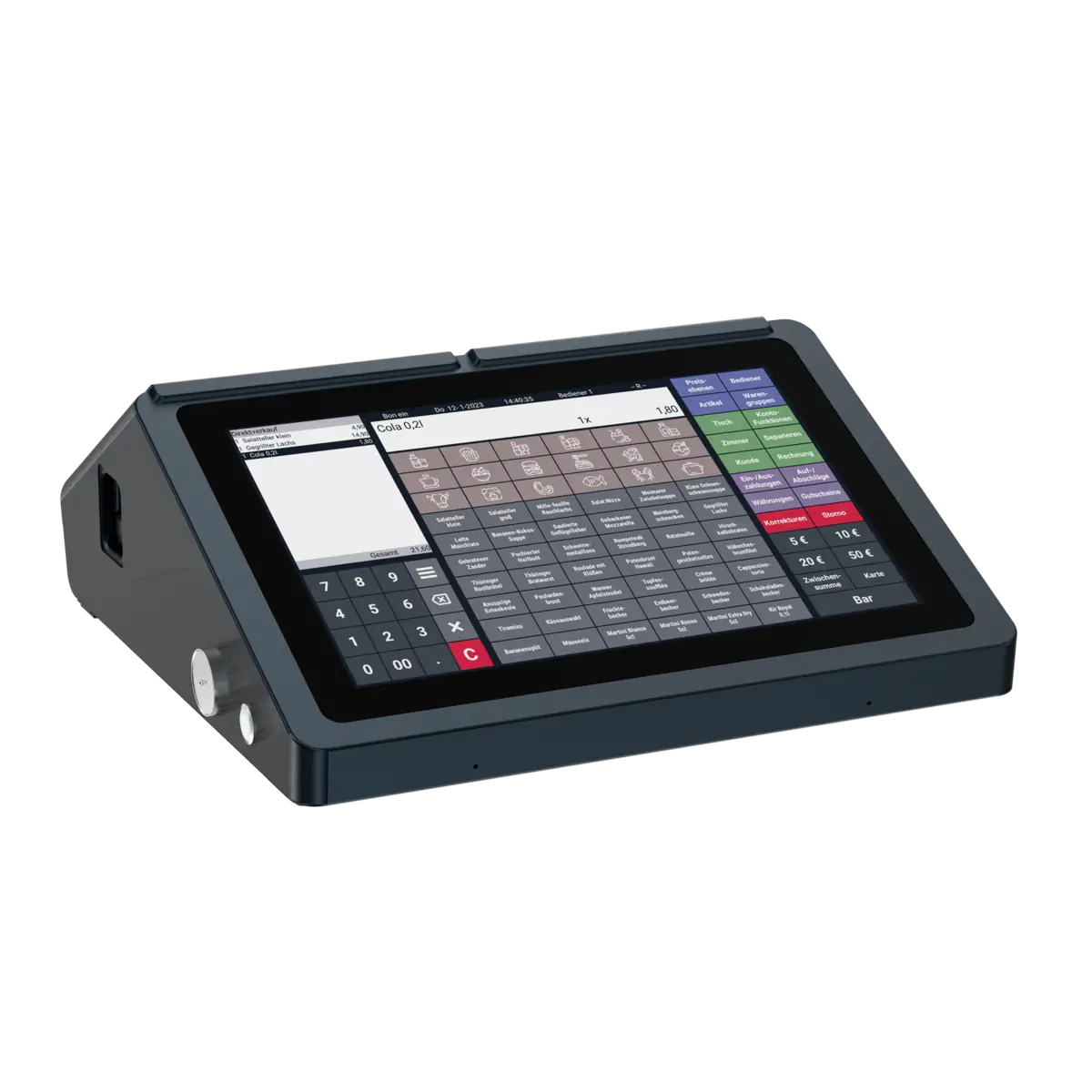 Small business POS system QTouch 9, Android