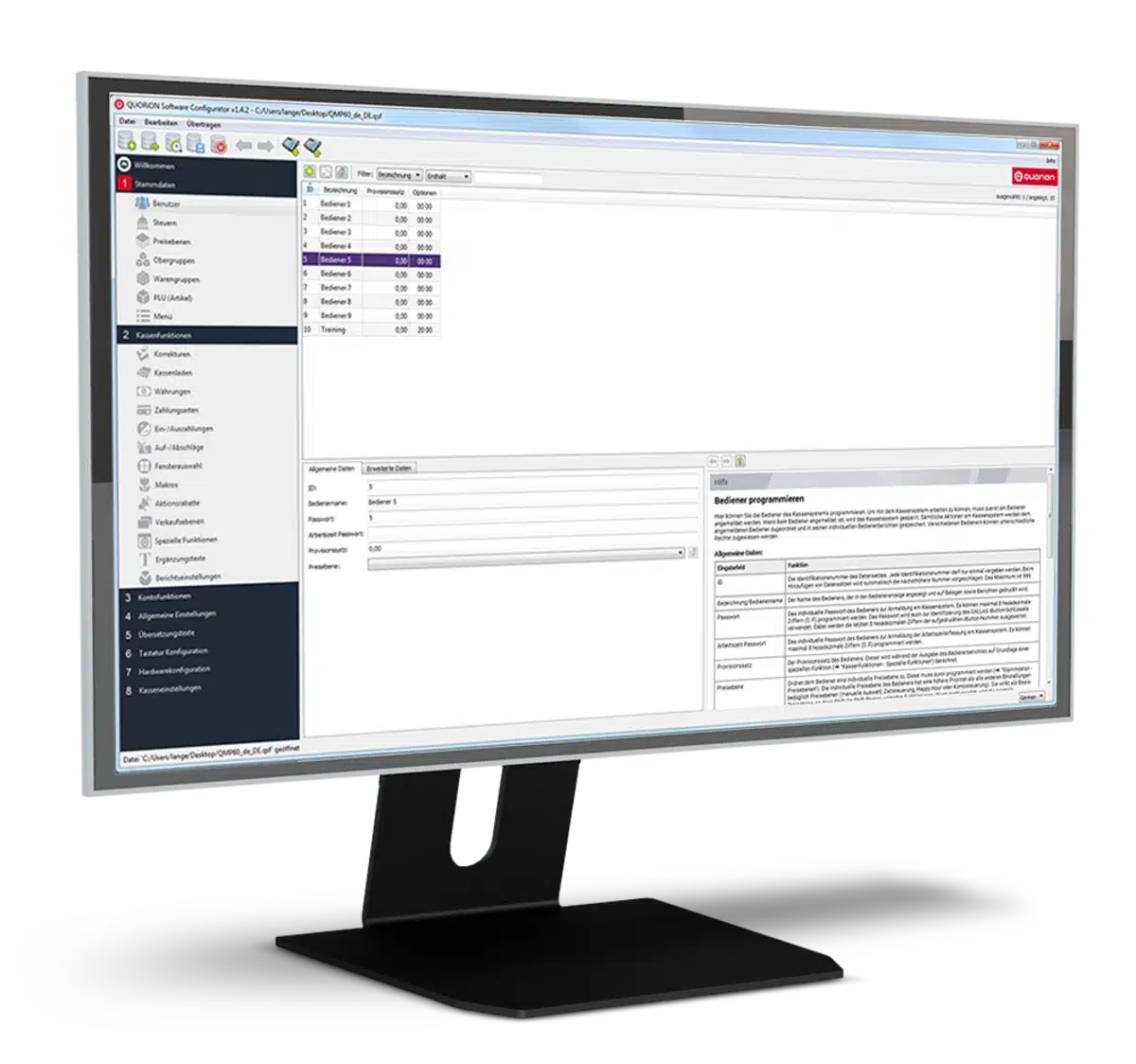 quorion software konfigurator