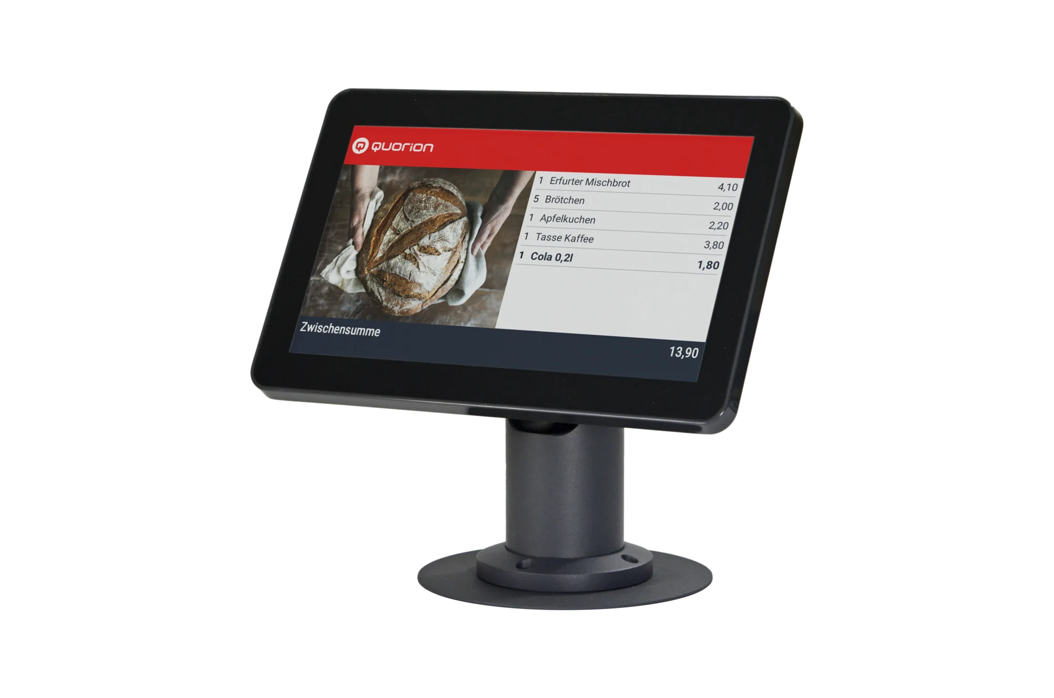 externe kassen kundenanzeige tablet qtab9